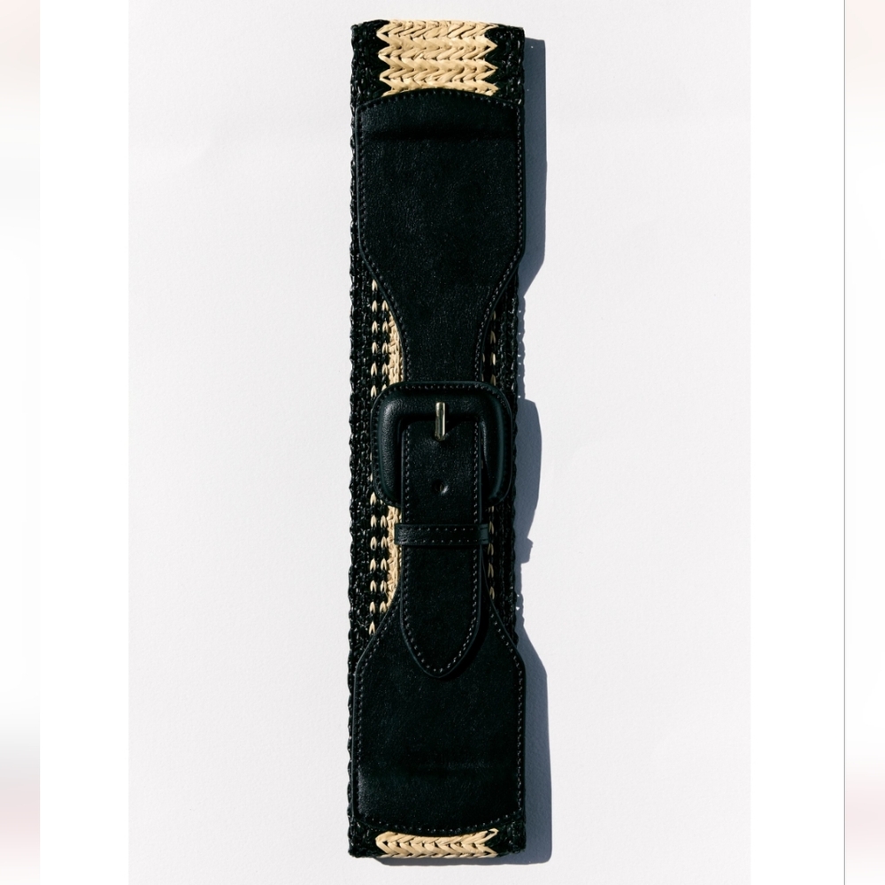 ZARA WOVEN COMBINATION BELT SIZE 30 - Picture 4 of 6